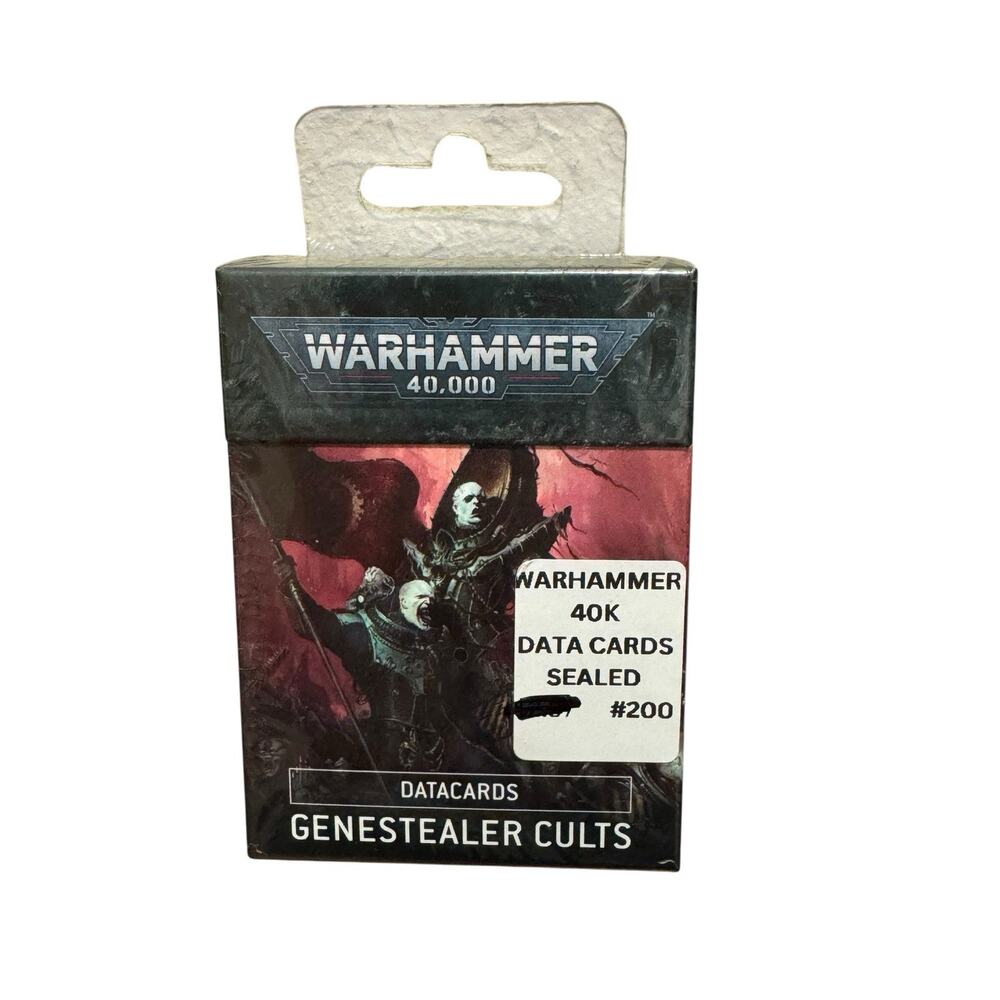 Games Workshop Warhammer 40K: Datacards - Genestealer Cults 9th Edition (‎51-42)